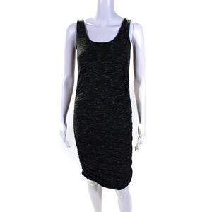 Ingrid and Isabel Womens Heather Gray Ruched Sleeveless Bodycon Dress Size XS